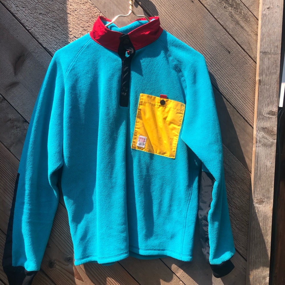 Topo Designs fleece pullover